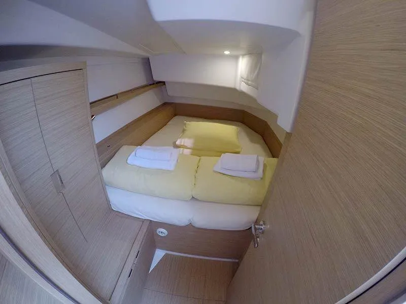 Cabin on Aloha, a Grand Soleil 44 Performance sailboat at Grad Šibenik, Croatia
