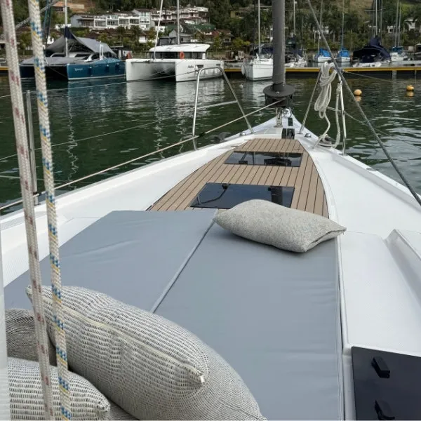 Delta 465, a Delta 465 sailboat at Paraty, Brazil