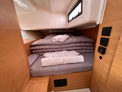 Cabin on Flora, a AD Boats Salona 46 sailboat at Kaštela, Croatia