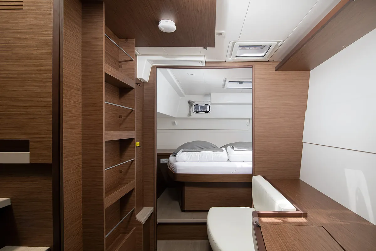 Cabin on Yolo, a Lagoon 40 catamaran at Općina Medulin, Croatia