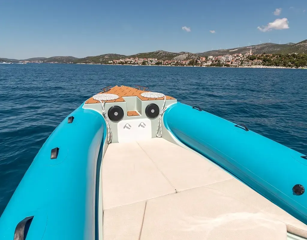 Bura 8.0, a Motorboat motorboat at Grad Trogir, Croatia