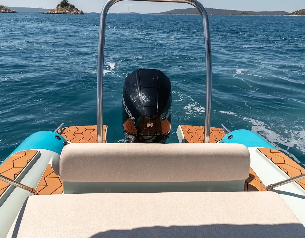 Bura 8.0, a Motorboat motorboat at Grad Trogir, Croatia