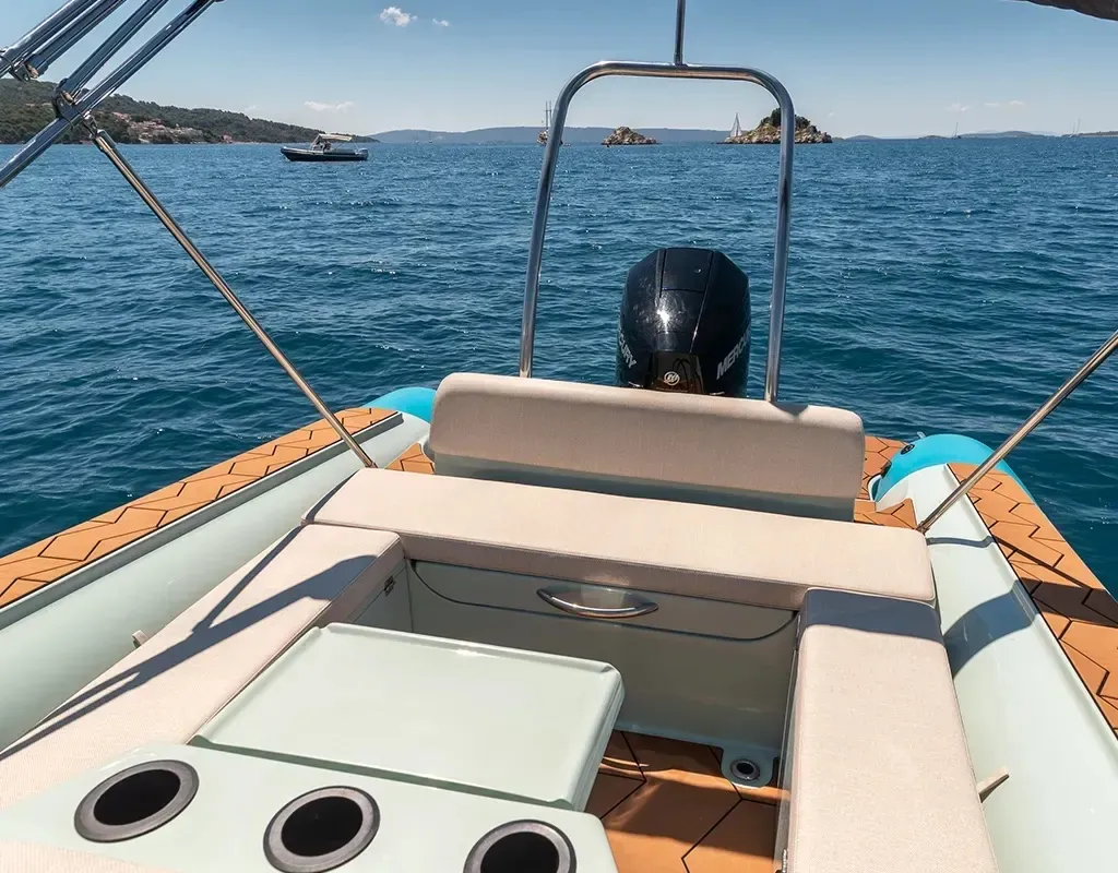 Bura 8.0, a Motorboat motorboat at Grad Trogir, Croatia