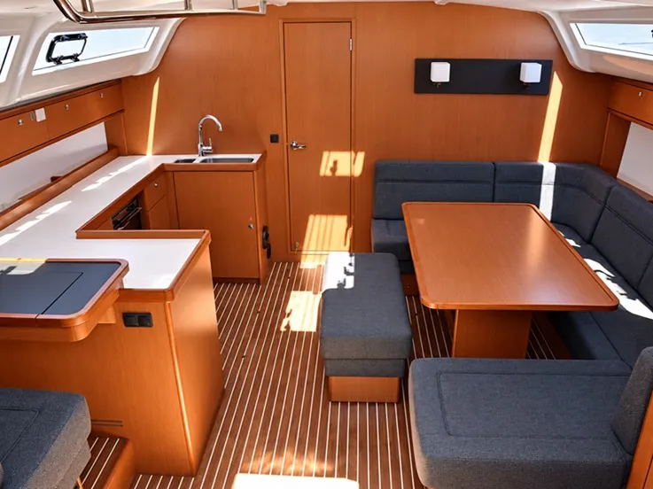 Pinotage, a Bavaria 51 Cruiser sailboat at Gdańsk, Poland