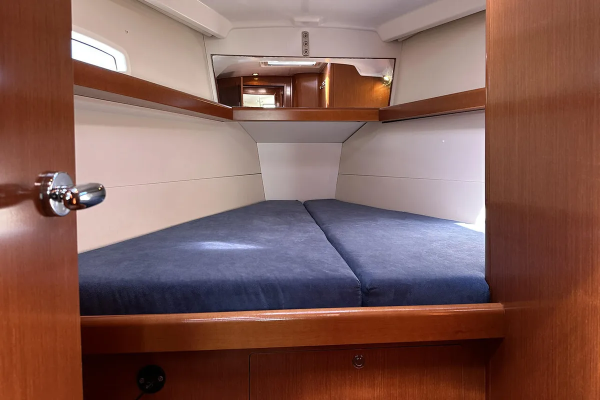 Cabin on Andrea, a Beneteau Oceanis 43 sailboat at Heiligenhafen, Germany