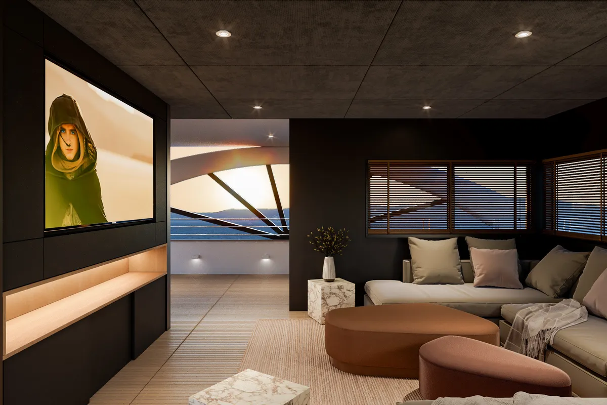 Salon of Premier, a Gulet Motoryacht motor yacht at Split, Croatia