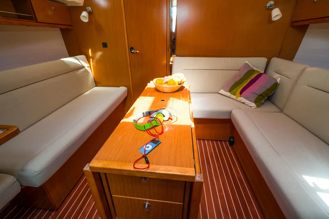 Estela, a Bavaria Cruiser 36 sailboat at Grad Biograd na Moru, Croatia