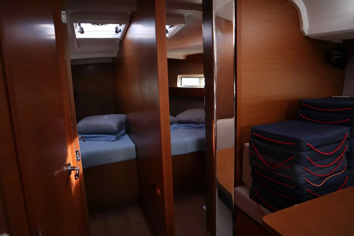 DIAMOND, a Jeanneau Sun Odyssey 440 sailboat at Municipal Unit of Lefkada, Greece