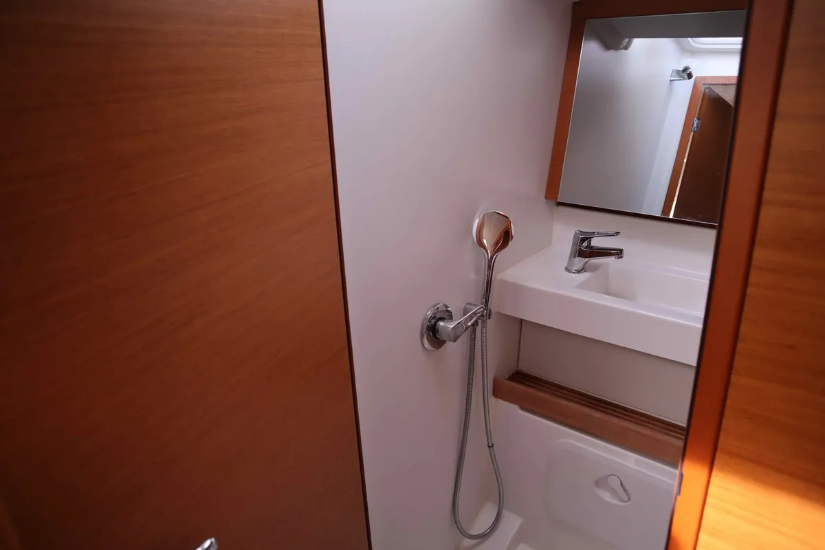 DIAMOND, a Jeanneau Sun Odyssey 440 sailboat at Municipal Unit of Lefkada, Greece