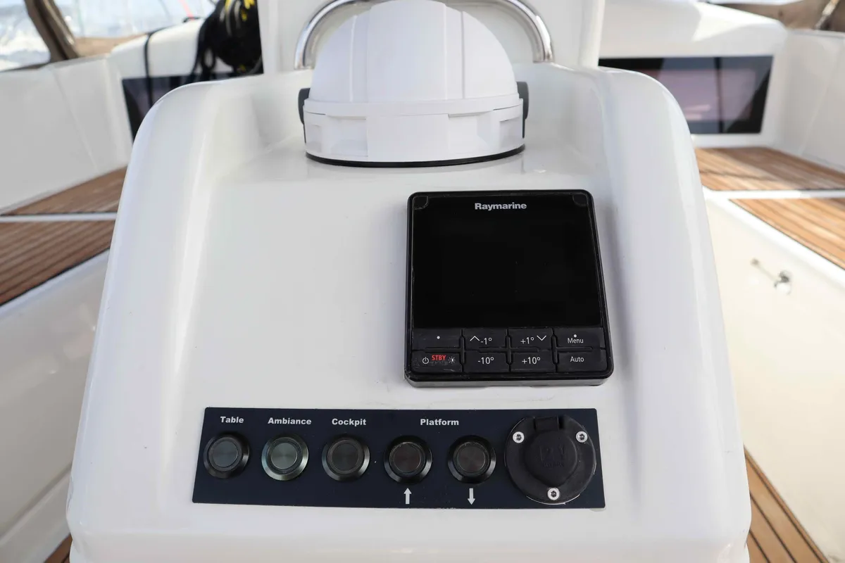 DIAMOND, a Jeanneau Sun Odyssey 440 sailboat at Municipal Unit of Lefkada, Greece