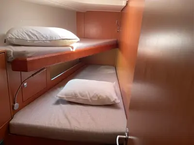 Cabin on Bavaria C45, a sailboat at Athens, Greece