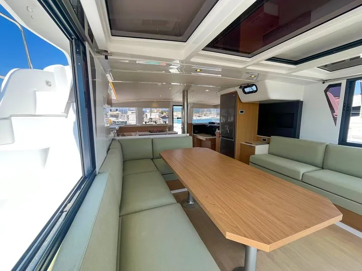 Salon of Love, a Bali 4.2 catamaran at Hyères, France