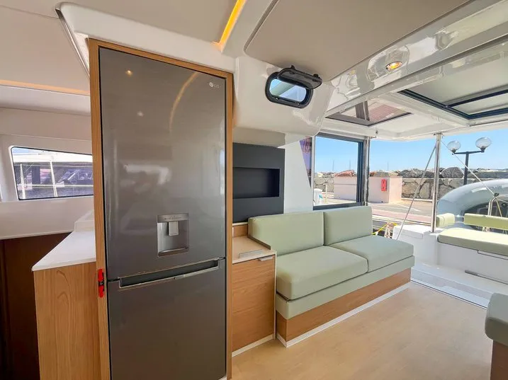 Galley of Love, a Bali 4.2 catamaran at Hyères, France