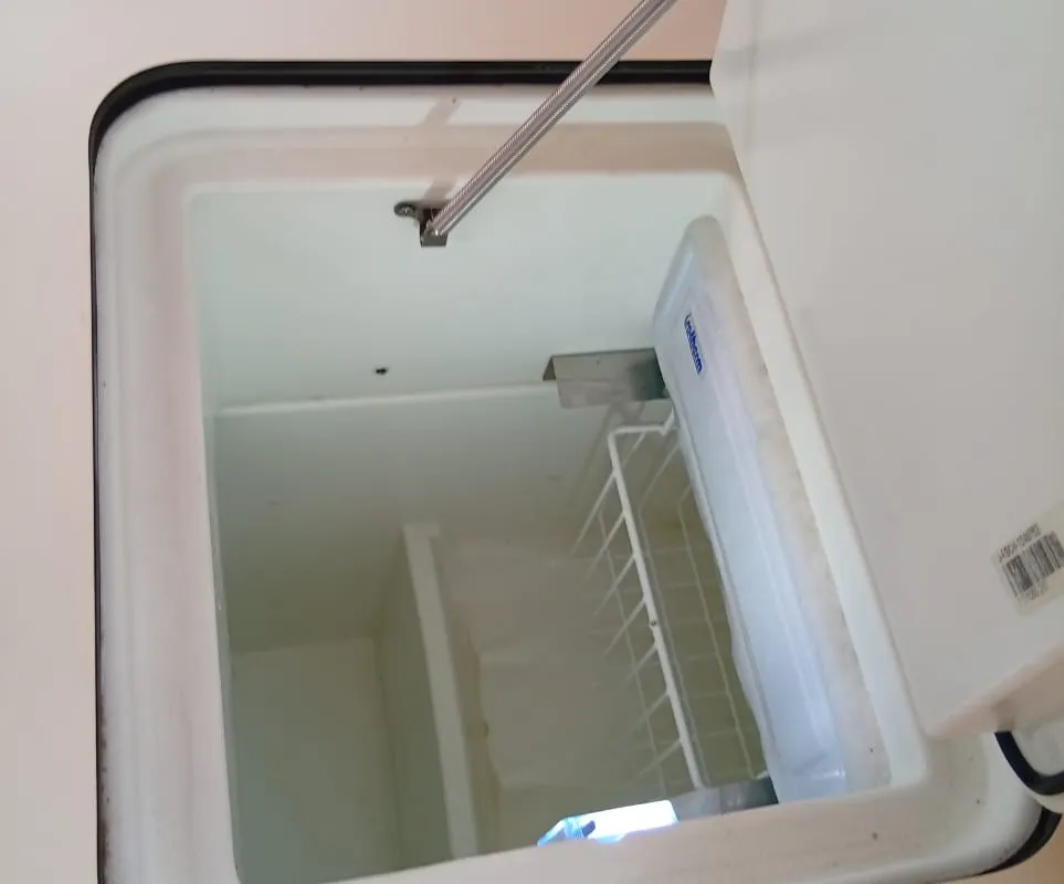 Galley of Eleni, a Hanse 418 sailboat at Kontokali, Greece