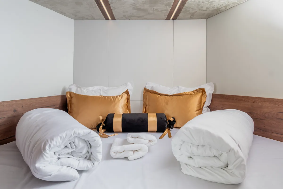 Cabin on Condor, a Gulet Felix 37 motorboat at Split, Croatia