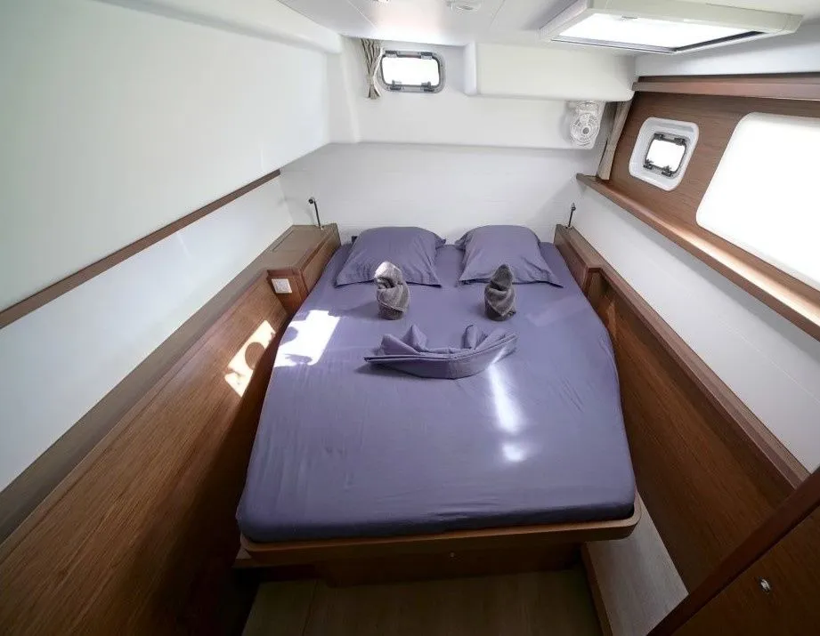 Comfort, a Lagoon 450 Sport catamaran at Alameda, United States