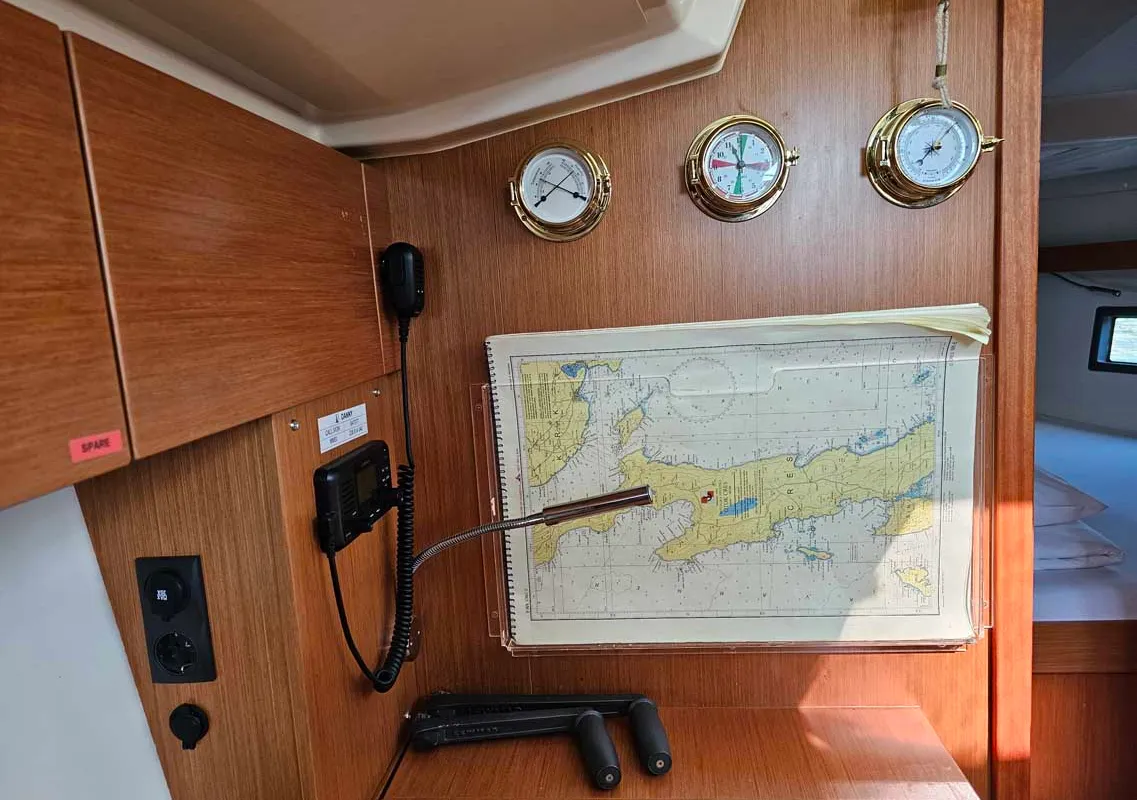 Danny, a Bavaria C38 sailboat at Punat, Croatia