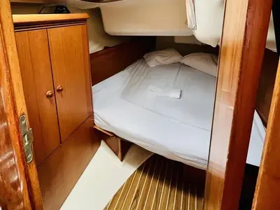 Irene, a Jeanneau Sun Odyssey 43 sailboat at Sithonia Municipal Unit, Greece