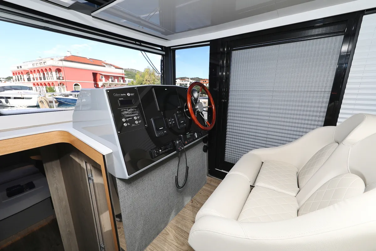 Mackata, a Cobra Yachts Seamaster 45 motor yacht at Grad Vodice, Croatia