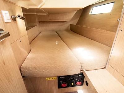 Cabin on Kos 41, a Beneteau Oceanis 41.1 sailboat at Lefkada, Greece