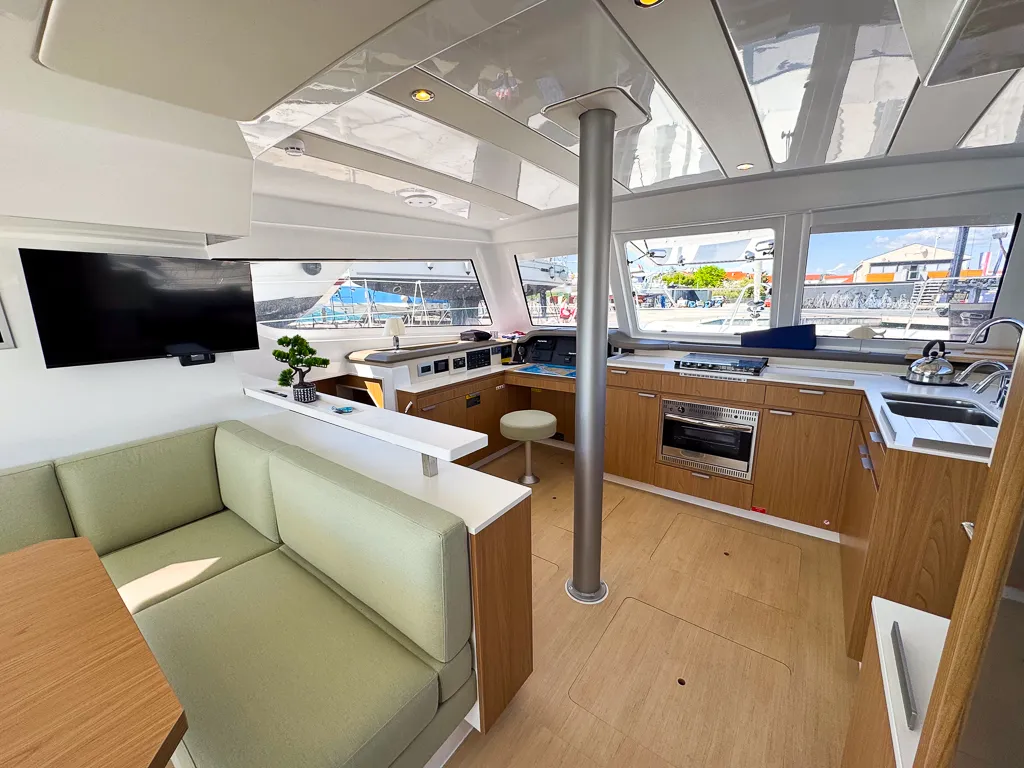 Invictus, a Bali Catspace catamaran at Pirovac, Croatia