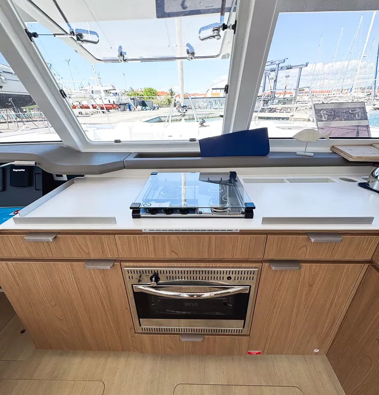 Invictus, a Bali Catspace catamaran at Pirovac, Croatia