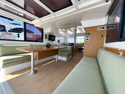 Invictus, a Bali Catspace catamaran at Pirovac, Croatia