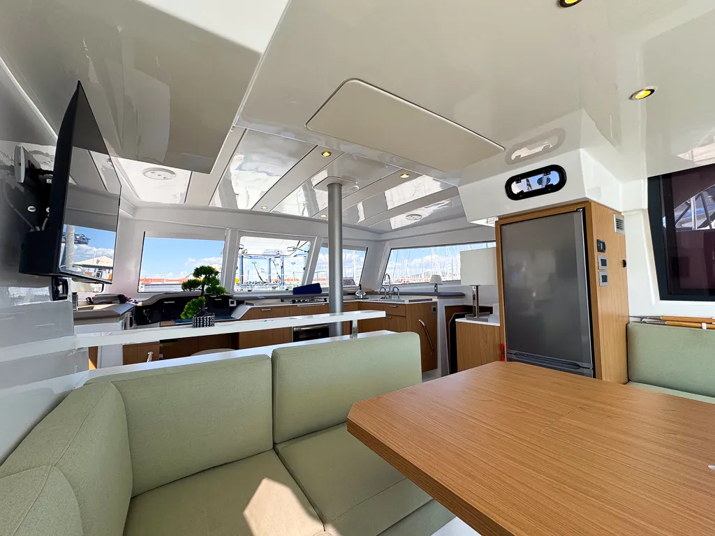 Invictus, a Bali Catspace catamaran at Pirovac, Croatia