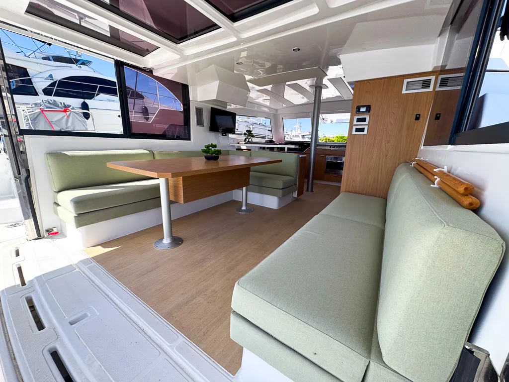Invictus, a Bali Catspace catamaran at Pirovac, Croatia