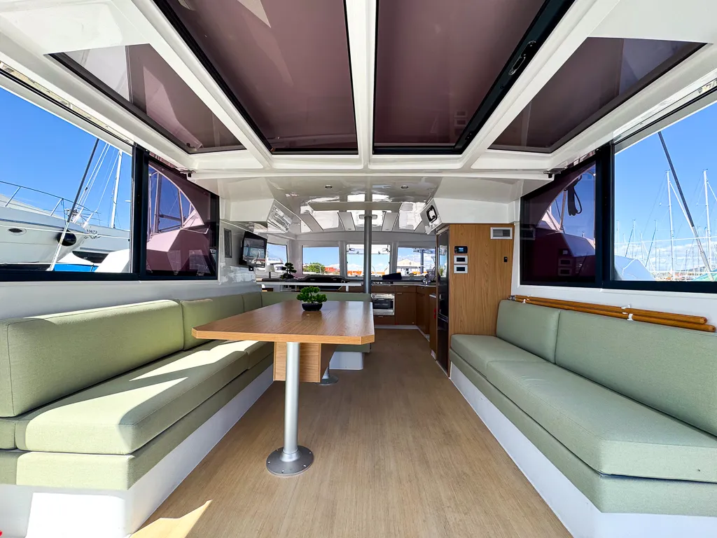 Invictus, a Bali Catspace catamaran at Pirovac, Croatia