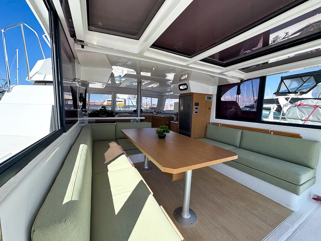 Invictus, a Bali Catspace catamaran at Pirovac, Croatia