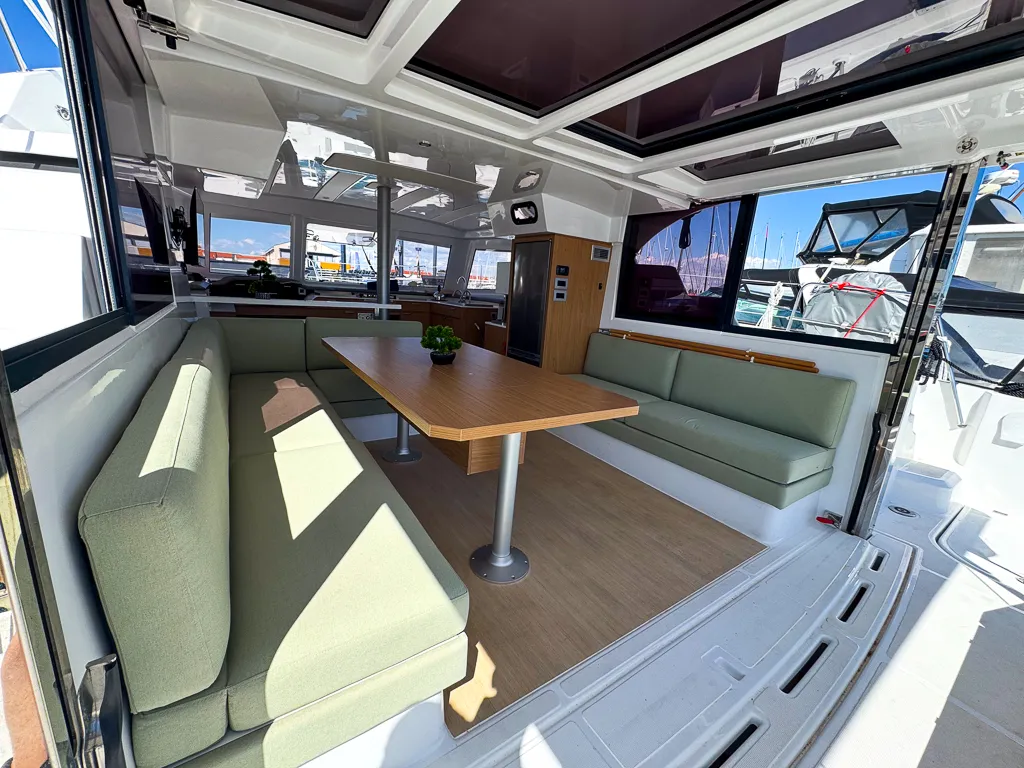 Invictus, a Bali Catspace catamaran at Pirovac, Croatia