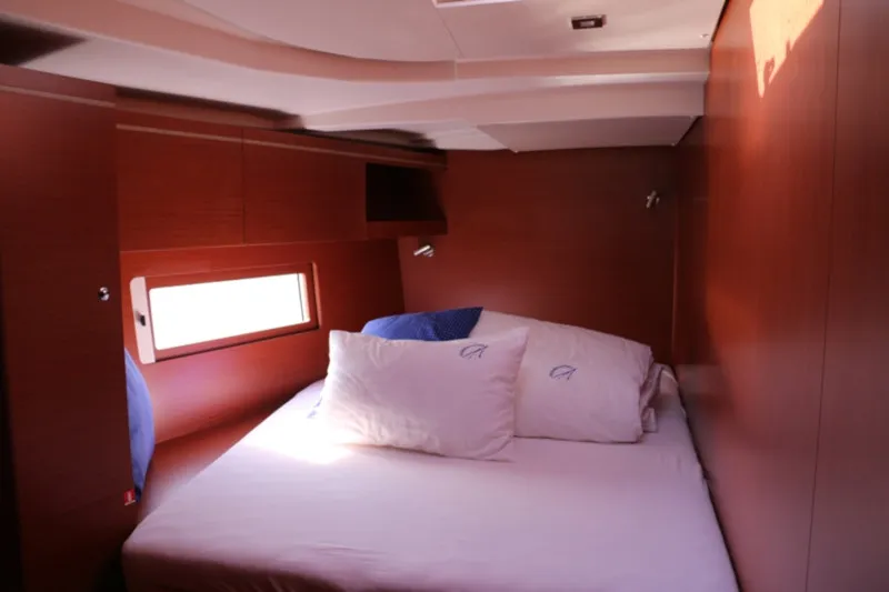 Cabin on Pisces, a Beneteau Oceanis 51.1 sailboat at Jezera, Croatia