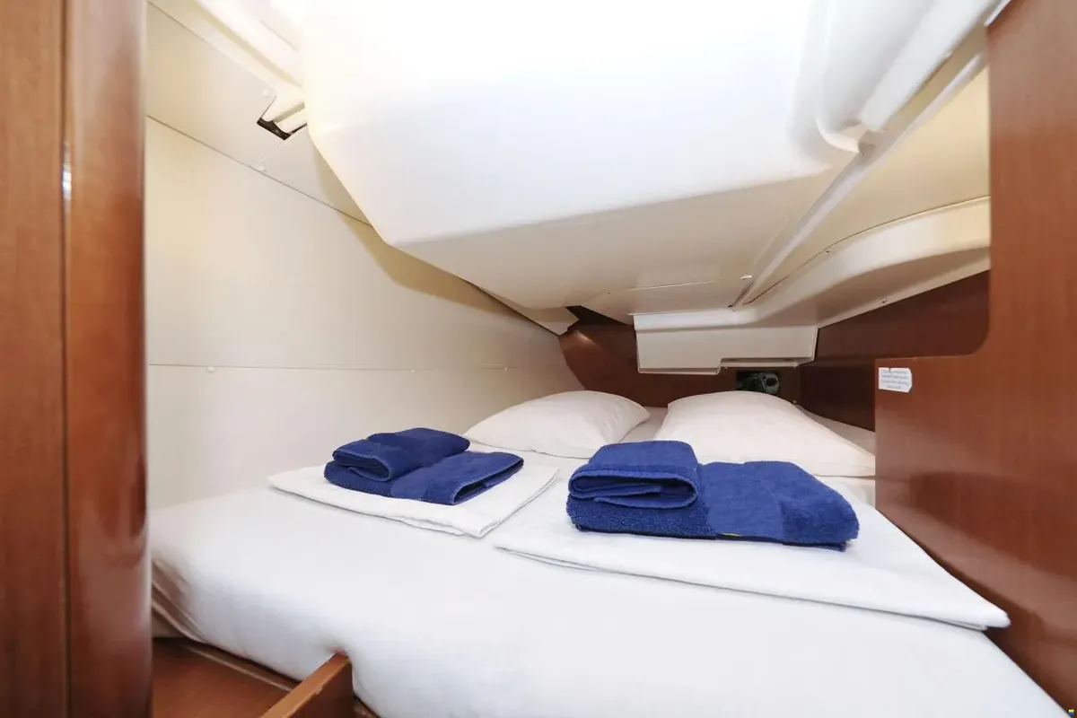 Star Elisabeth , a Beneteau Oceanis 34 sailboat at Punat, Croatia