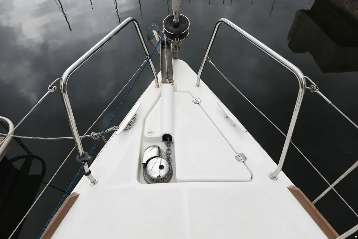 Star Elisabeth , a Beneteau Oceanis 34 sailboat at Punat, Croatia