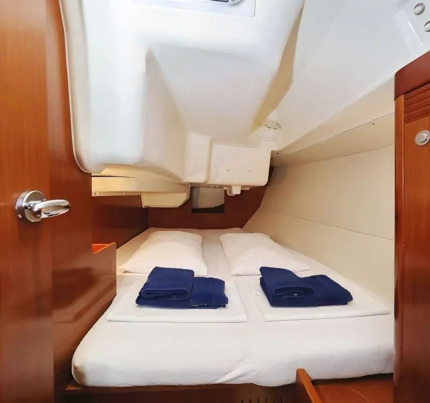 Star Elisabeth , a Beneteau Oceanis 34 sailboat at Punat, Croatia