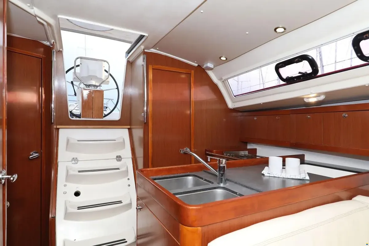 Star Elisabeth , a Beneteau Oceanis 34 sailboat at Punat, Croatia