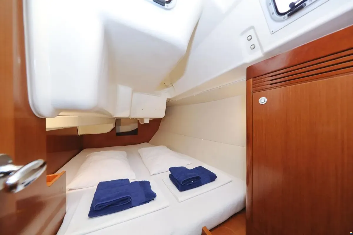 Star Elisabeth , a Beneteau Oceanis 34 sailboat at Punat, Croatia