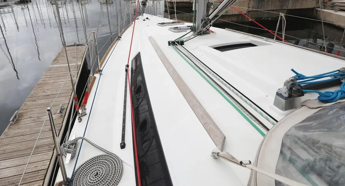 Star Elisabeth , a Beneteau Oceanis 34 sailboat at Punat, Croatia