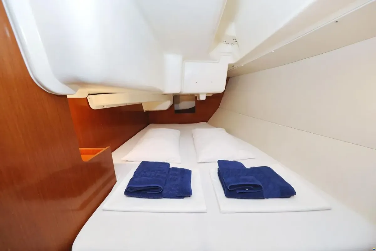 Star Elisabeth , a Beneteau Oceanis 34 sailboat at Punat, Croatia