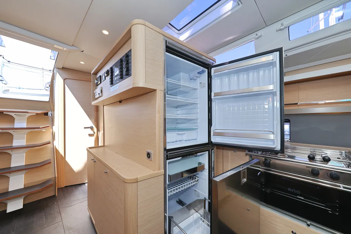 Galley of Ocean Rose, a Dufour 48 sailboat at Općina Sukošan, Croatia