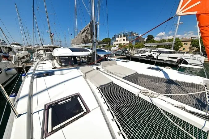 ISLAND BLUE V, a Excess 11 catamaran at Grad Pula, Croatia