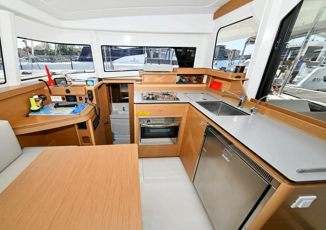 ISLAND BLUE V, a Excess 11 catamaran at Grad Pula, Croatia