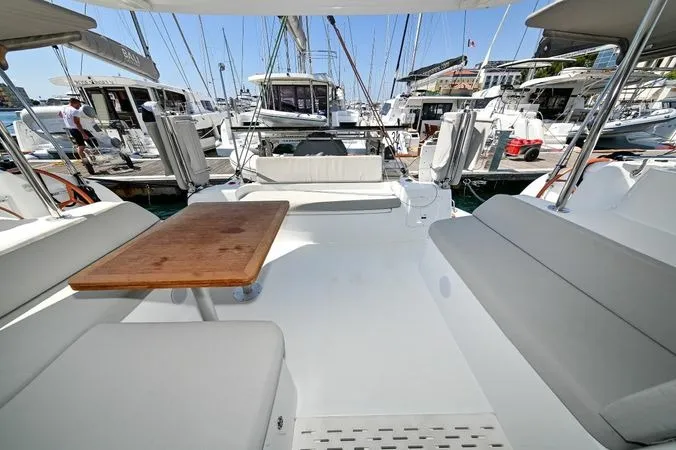 ISLAND BLUE V, a Excess 11 catamaran at Grad Pula, Croatia