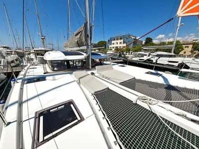 ISLAND BLUE V, a Excess 11 catamaran at Grad Pula, Croatia