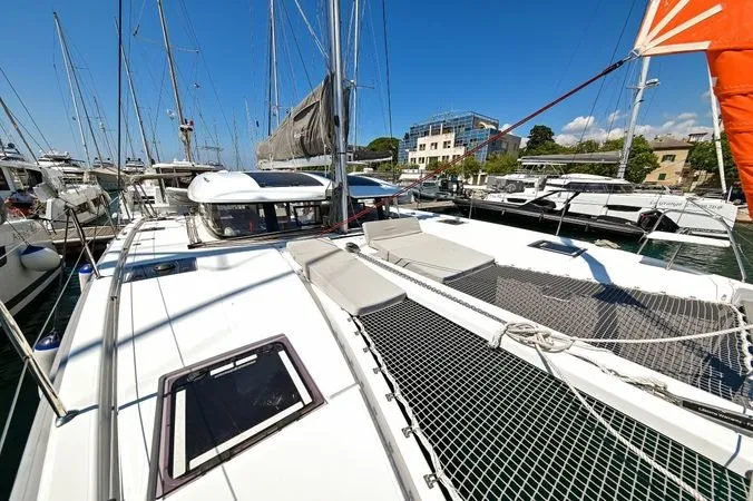 ISLAND BLUE V, a Excess 11 catamaran at Grad Pula, Croatia