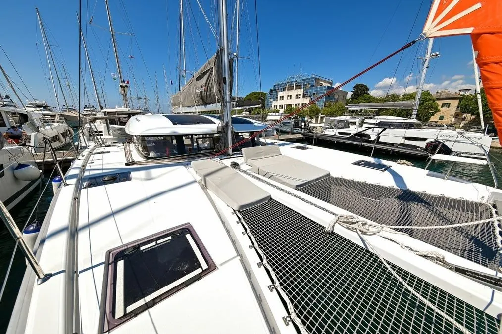 ISLAND BLUE V, a Excess 11 catamaran at Grad Pula, Croatia