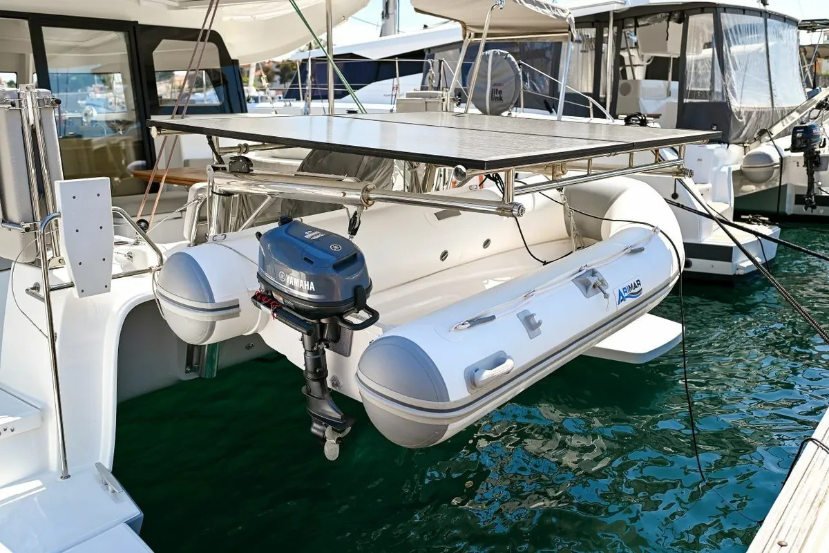 ISLAND BLUE V, a Excess 11 catamaran at Grad Pula, Croatia
