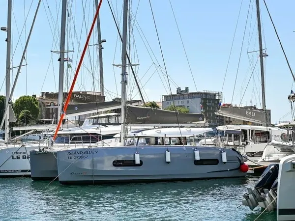 ISLAND BLUE V, a Excess 11 catamaran at Grad Pula, Croatia