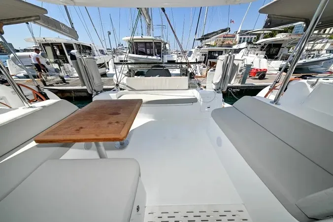 ISLAND BLUE V, a Excess 11 catamaran at Grad Pula, Croatia